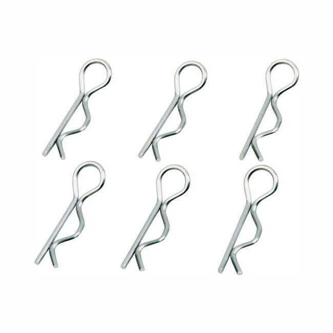 6 Clips carrosserie T2M T4911/41 - Breizh Modélisme.