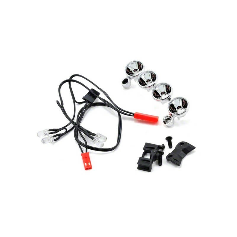 Kit Led + Support Chrome Traxxas 6784