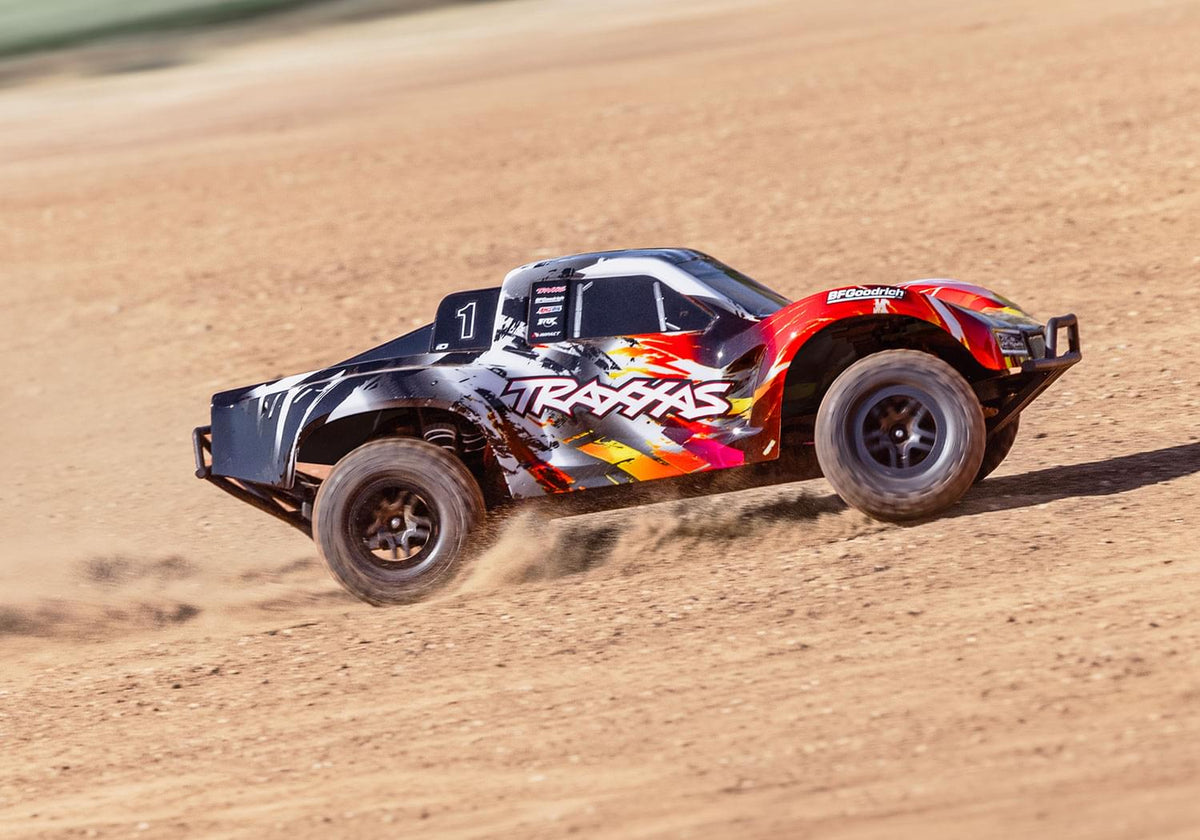 Traxxas Slash 2WD VX3 brushless rouge 58434-4