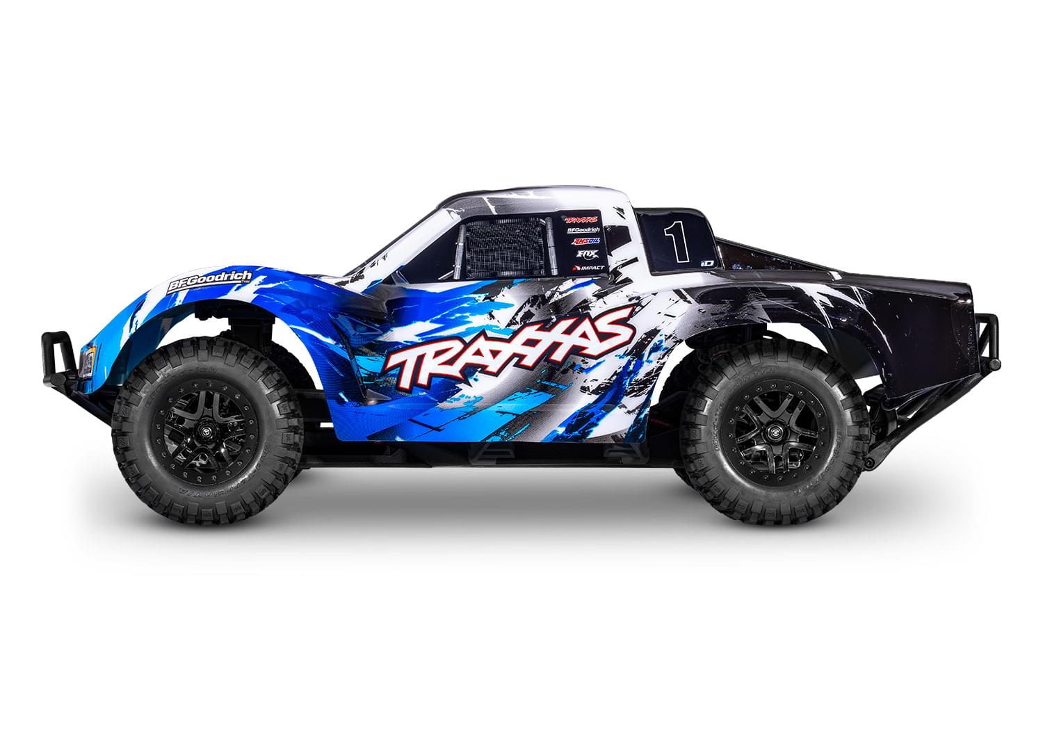 Traxxas Slash 2WD VX3 brushless bleu 58434-4