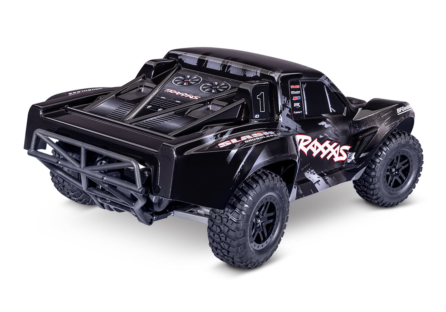 Traxxas Slash 2WD VX3 brushless noir 58434-4