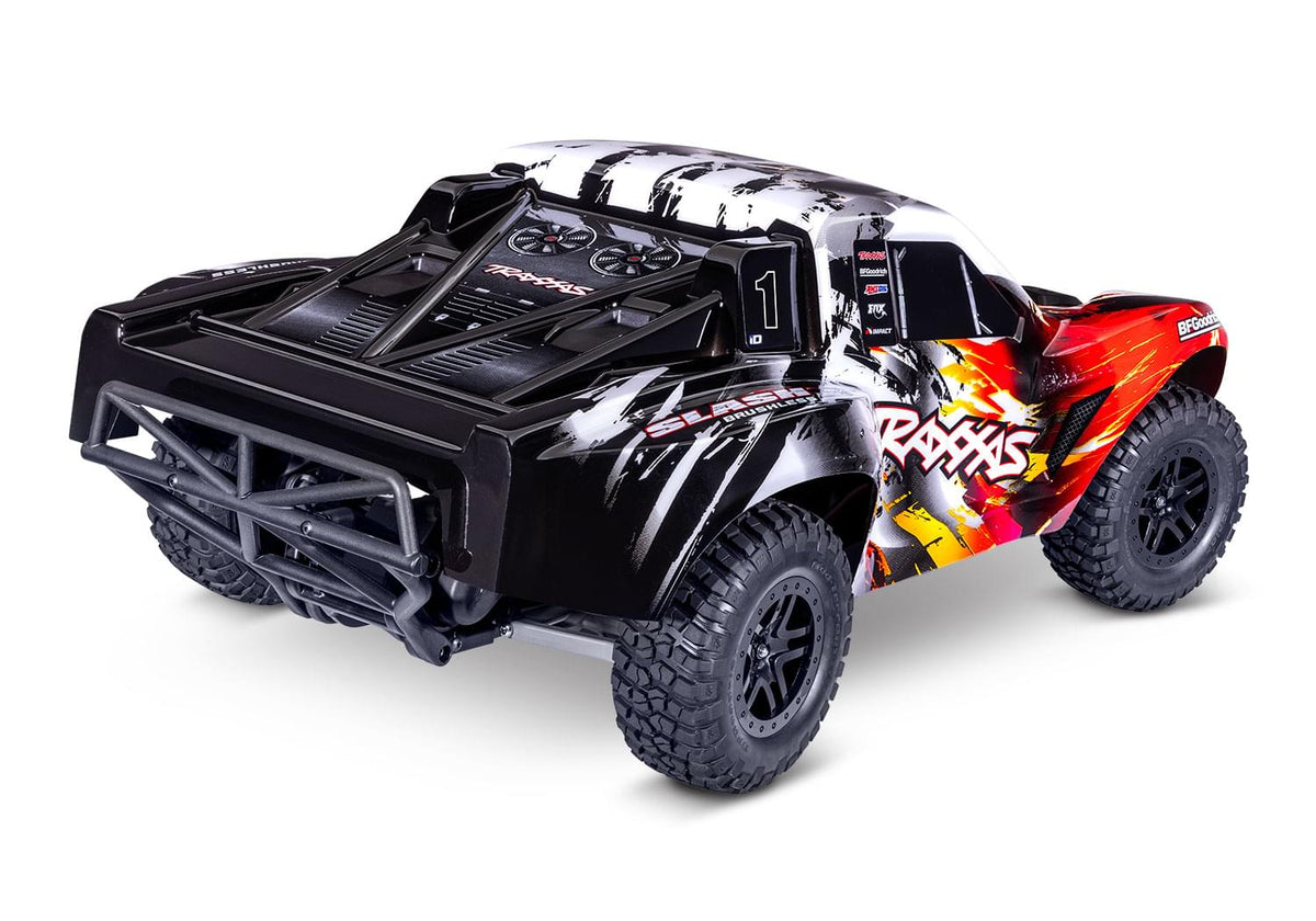 Traxxas Slash 2WD VX3 brushless rouge 58434-4