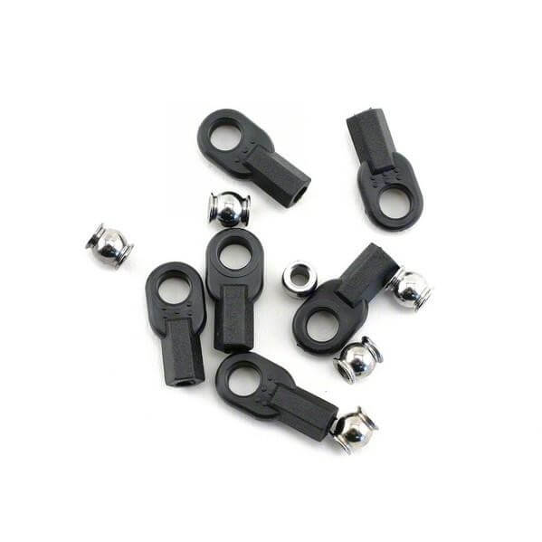 Chapes + billes (6) - Traxxas 2742