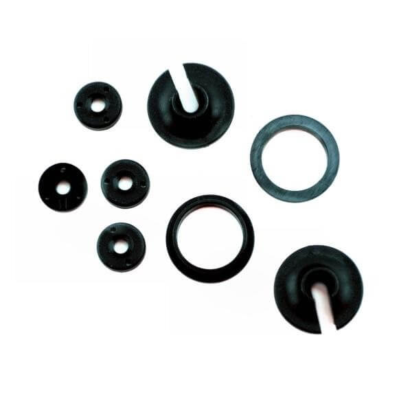 Coupelles d'amortisseurs + molette et piston x2 - Traxxas 3768