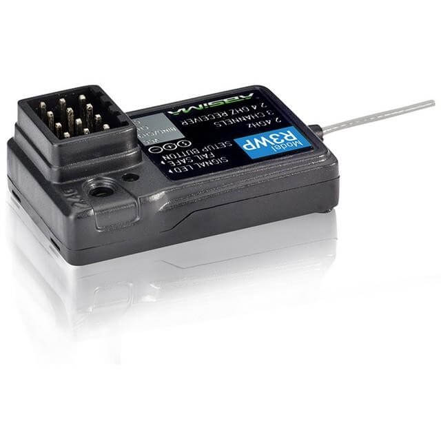 Radio Voitures RC 1/8 et 1/10 - 3 voies CR3P" 2.4GHz avec Récepteur"