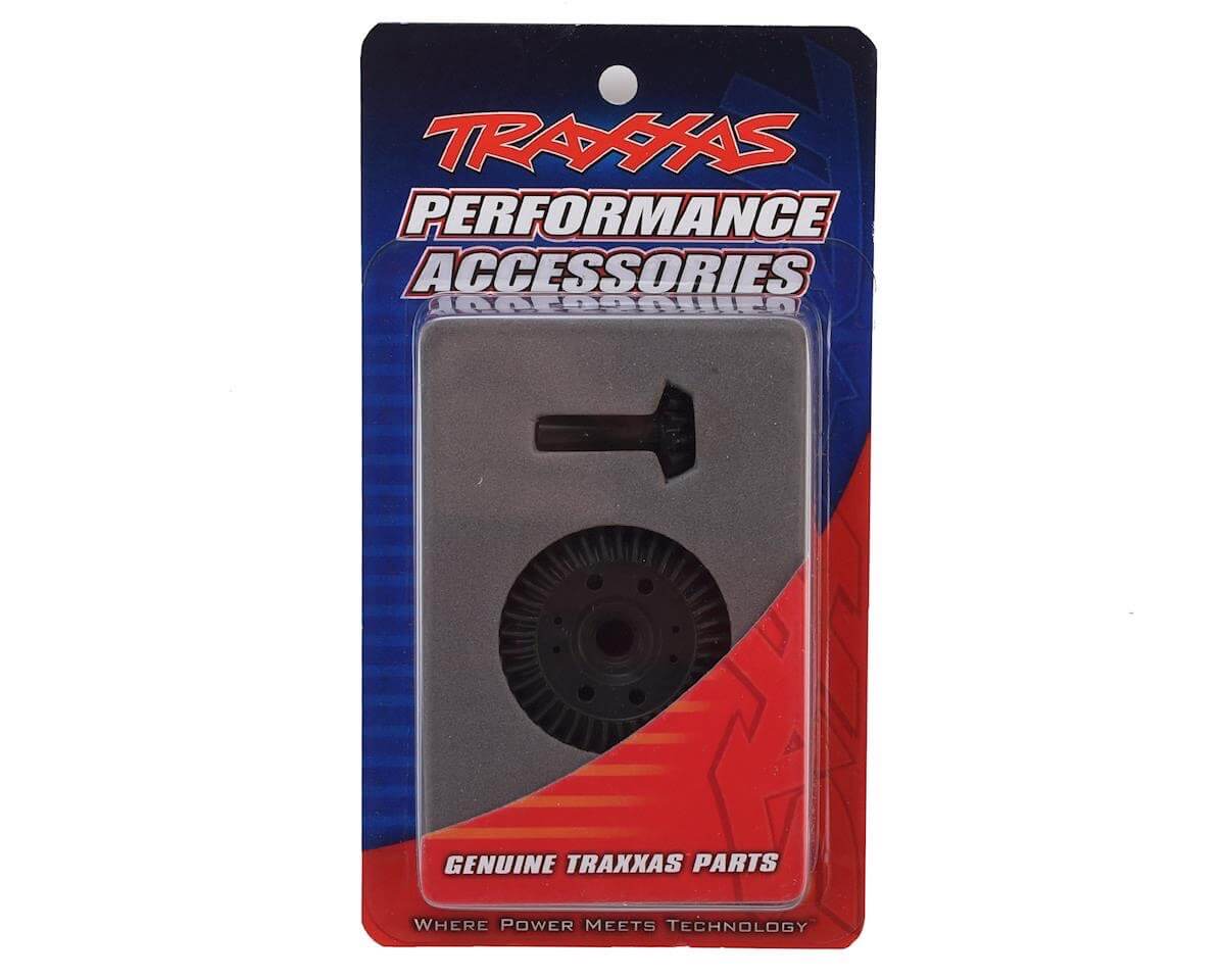 Traxxas 5379R Couronne de différentiel et pignon d'attaque Spiral