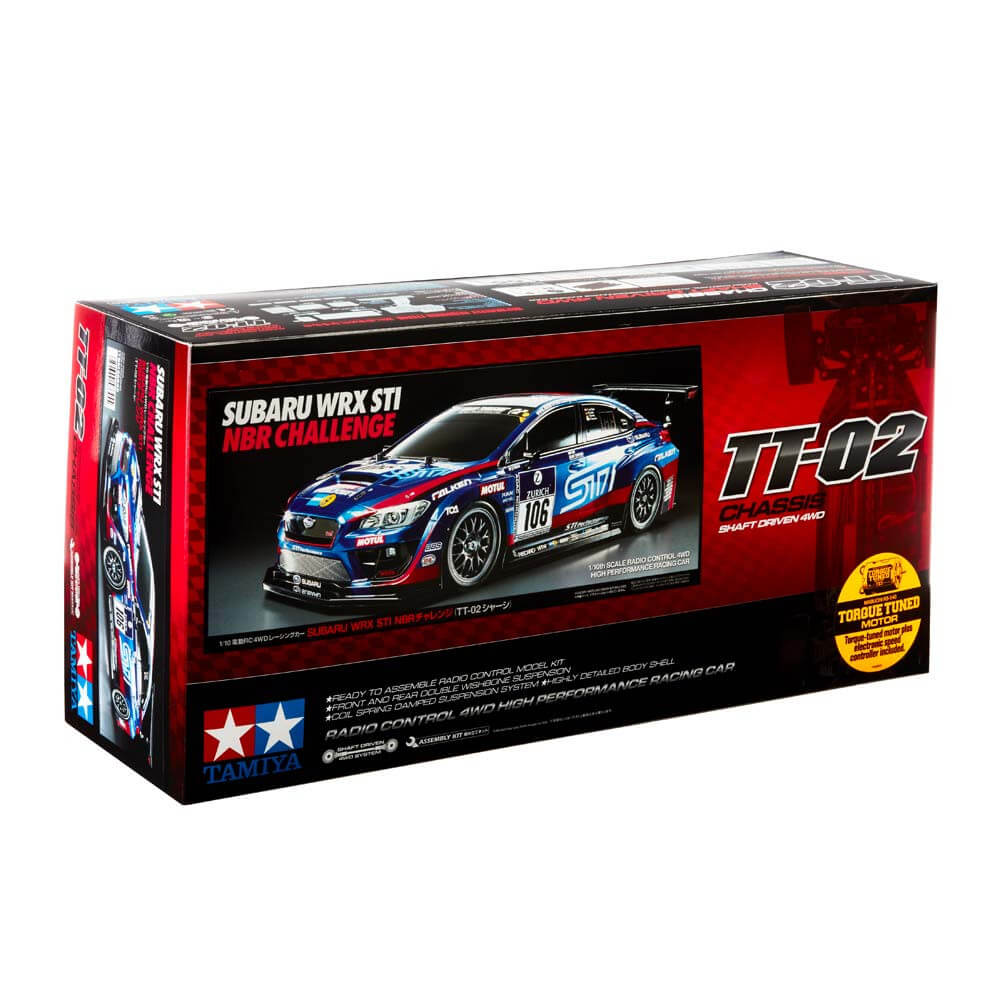 Tamiya TT02 Kit à monter 58645 SUBARU WRX STI
