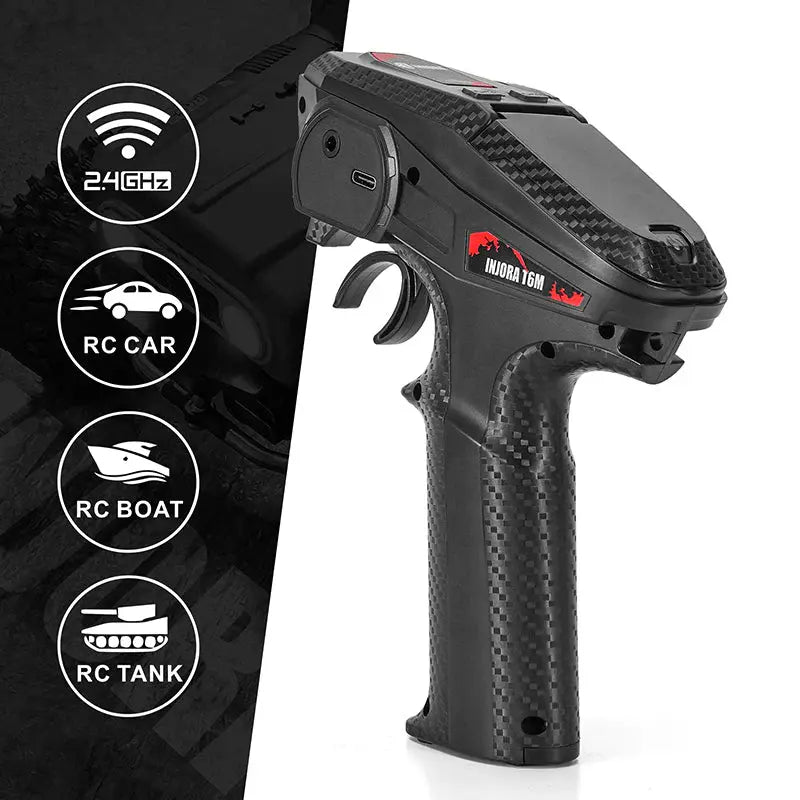 Radio + récepteur micro Injora T4DCM pour SCX30 1/30