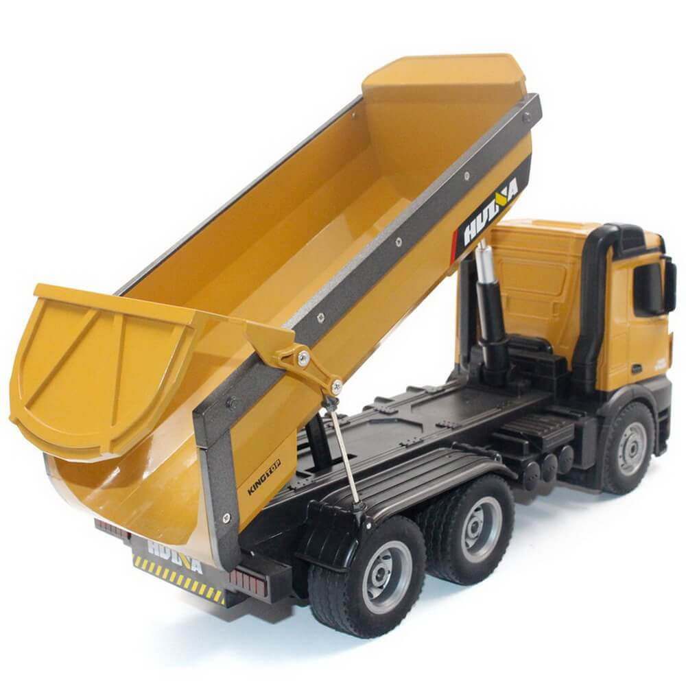 Camion Benne RC en Métal 1/14 - Huina 1573
