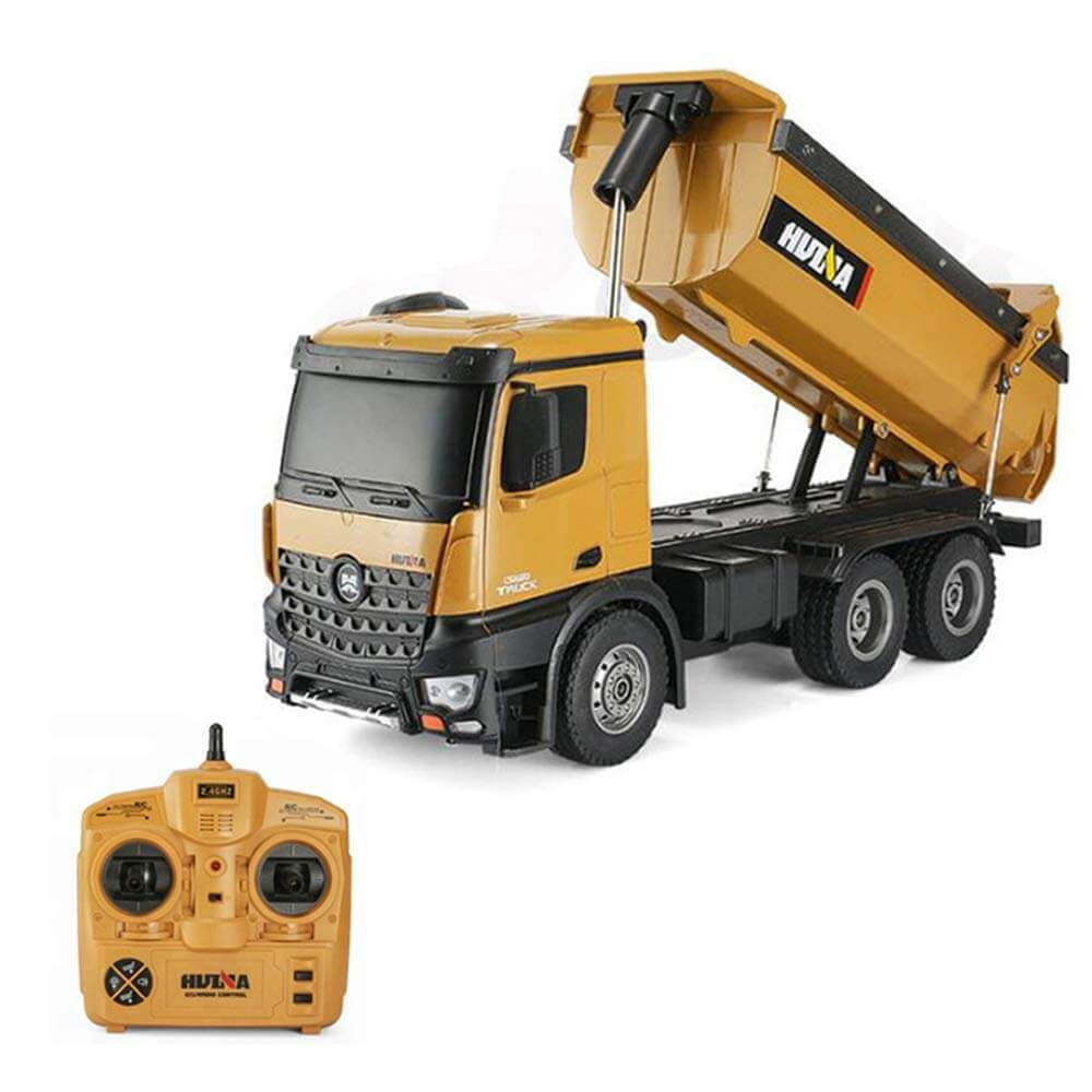 Camion Benne RC en Métal 1/14 - Huina 1573