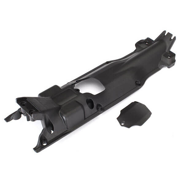 Boitier de protection transmission plastique noir - Traxxas TRX5637X