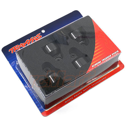 Bouchons d'amortisseur GTX aluminium noir PTFE (x4) - Traxxas 7764X