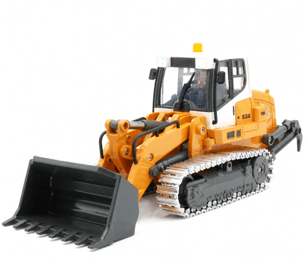 PIKKA TEST - Bulldozer en métal FM-Electrics 1/50 FM636 - Breizh Modélisme.