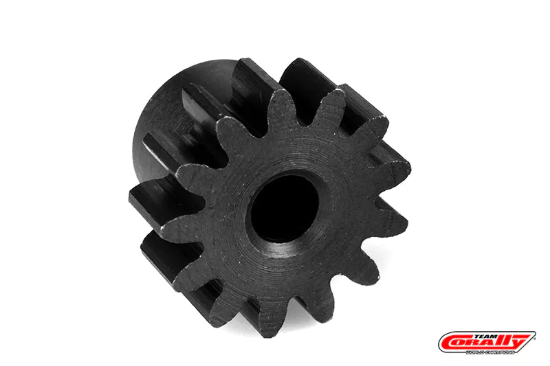 Pignon Team Corally RTR Court Acier trempé 32DP 13 dents 3,17 mm - C-71513-R - Breizh Modélisme.