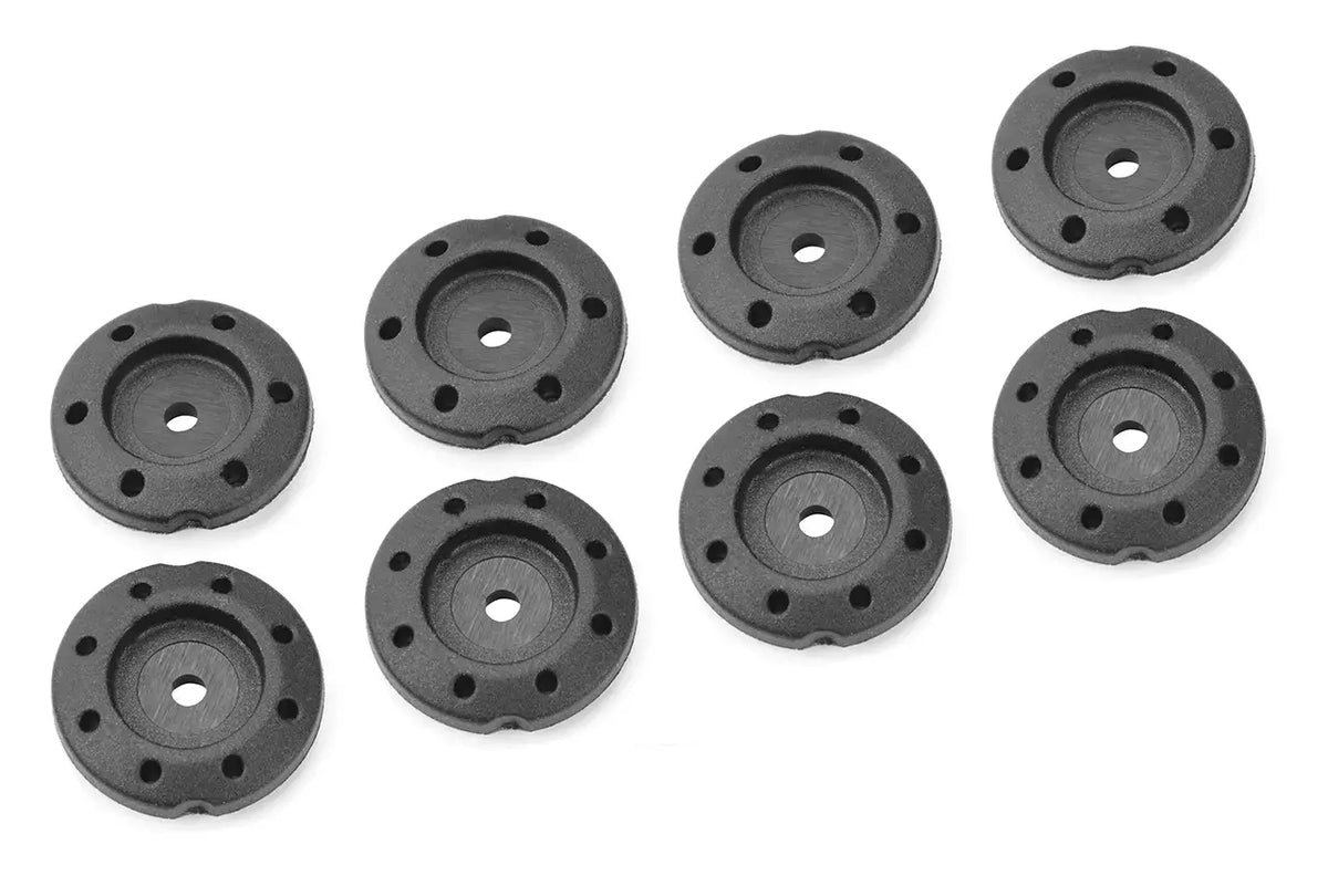 Piston d'amortisseur HD épaisseur 4mm (4 pcs - 8 x 1,2) / (4 pcs - 6 x 1,4) - Breizh Modélisme.