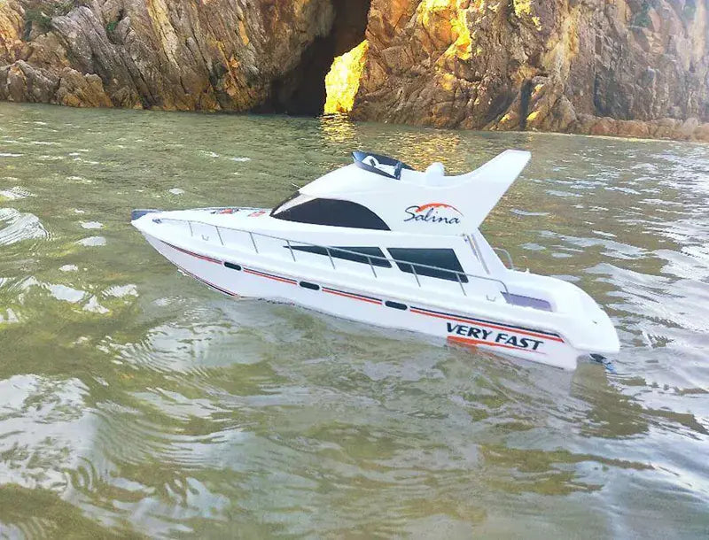 Bateau télécommandé Salina Yacht à 2 canaux 700mm RTR HL3867