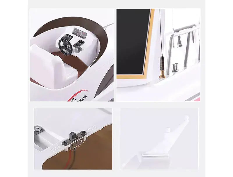 Bateau télécommandé Salina Yacht à 2 canaux 700mm RTR HL3867