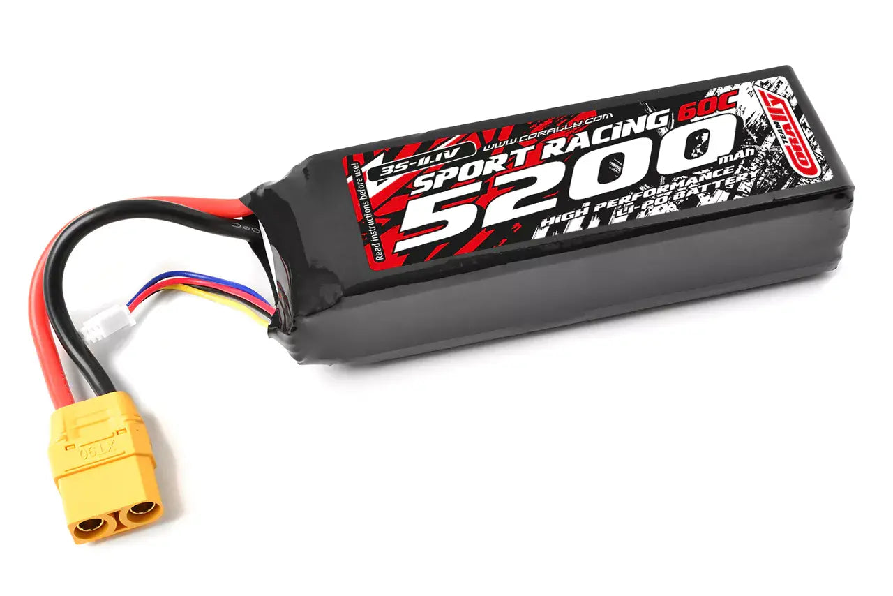 Batterie LiPo Konect 2200mah 11.1V 35C XT60 - KN-LP3S2200 - Breizh Modélisme.