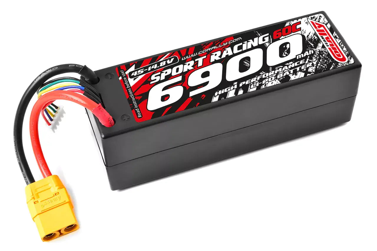 Batterie Lipo 4S Sport Racing 6900mah 14.8V 50C XT90
