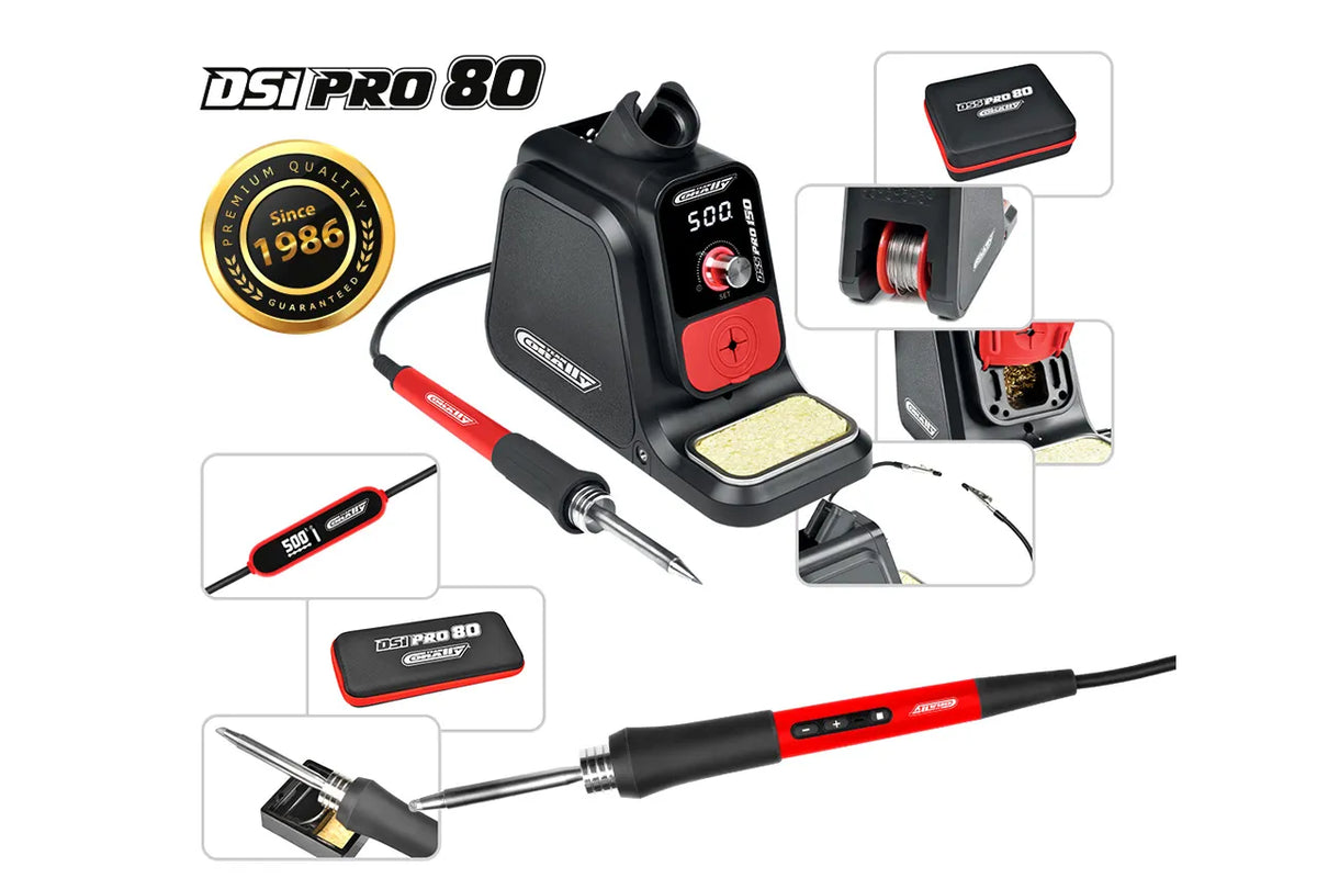 Station de soudage numérique Corally DSS PRO 80W EURO 230 V - C-48520-EU