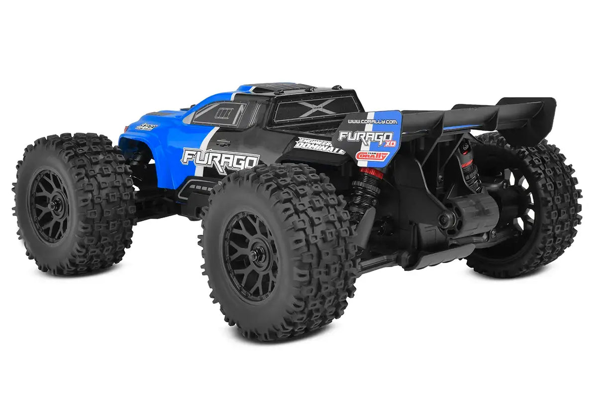 Corally Furago XD 1/12 RTR Monster Truck bleu - Breizh Modélisme.