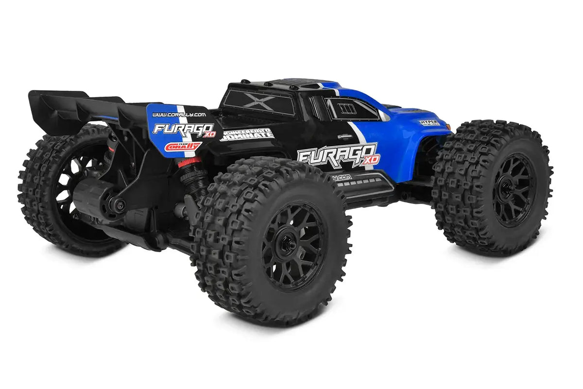 Corally Furago XD 1/12 RTR Monster Truck bleu - Breizh Modélisme.