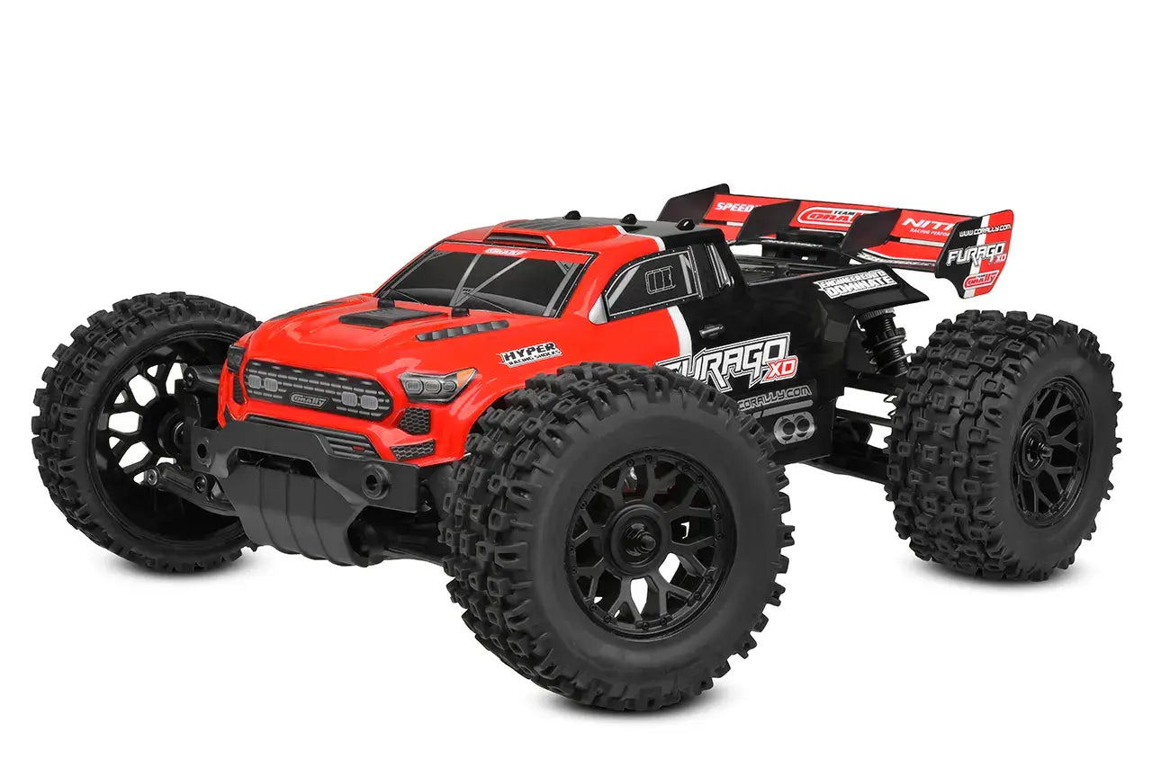 Corally Furago XD 1/12 RTR Monster Truck rouge