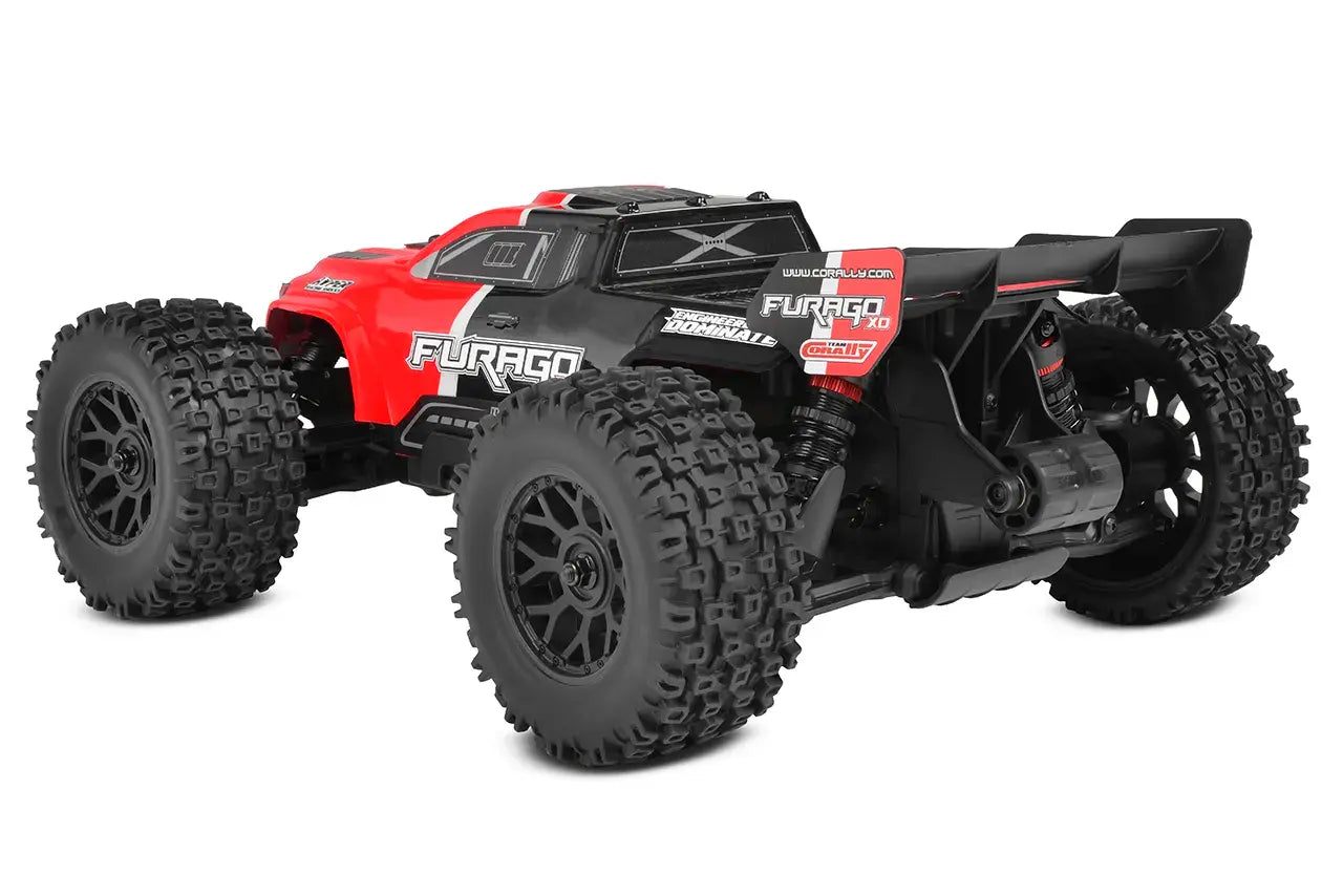 Corally Furago XD 1/12 RTR Monster Truck rouge