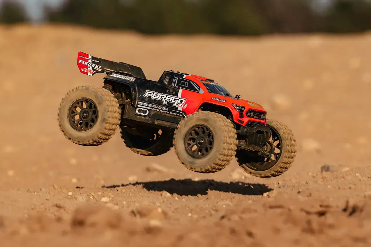 Corally Furago XD 1/12 RTR Monster Truck rouge