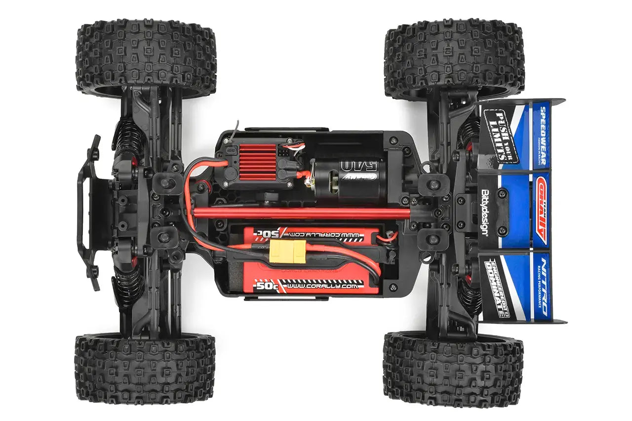 Corally Furago XD 1/12 RTR Monster Truck bleu - Breizh Modélisme.