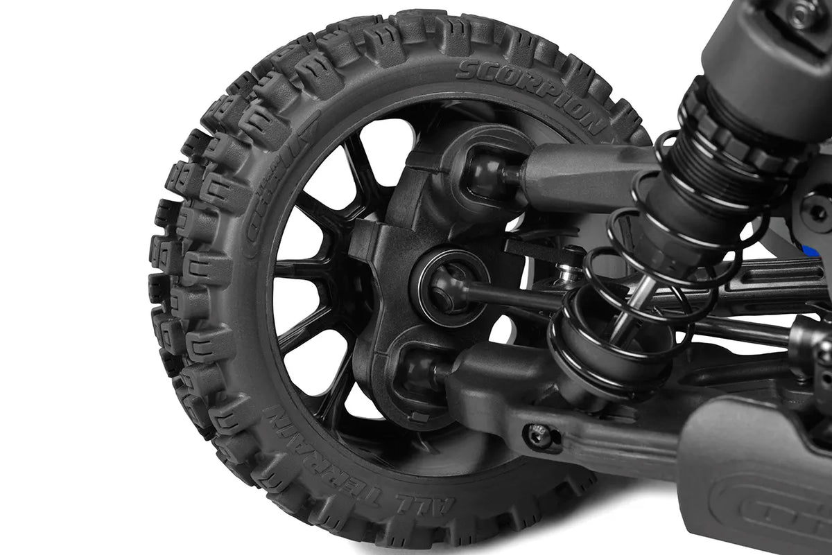 Corally Syncro-4 orange – Buggy RC 1/8 4x4 Brushless RTR – C-00295-O - Breizh Modélisme.