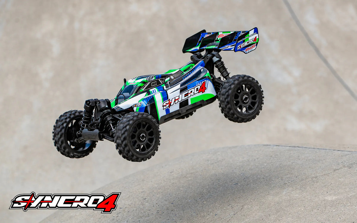 Buggy Corally Syncro 4 verte Brushless 3 -4S RTR 1/8 C-00295 - Breizh Modélisme.