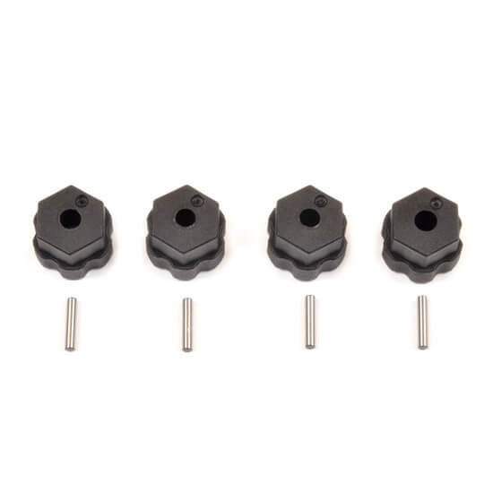 Hexagone de roues + clavettes (4) Pirate Sniper - T2M T4923/06A