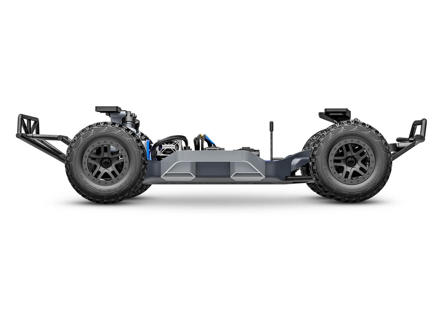 Traxxas Slash 4x4 VX3 Brushless vert 68454-4- - Breizh Modélisme.