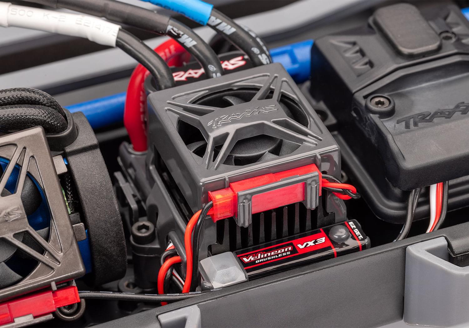 Traxxas Slash 4x4 VX3 Brushless vert 68454-4- - Breizh Modélisme.