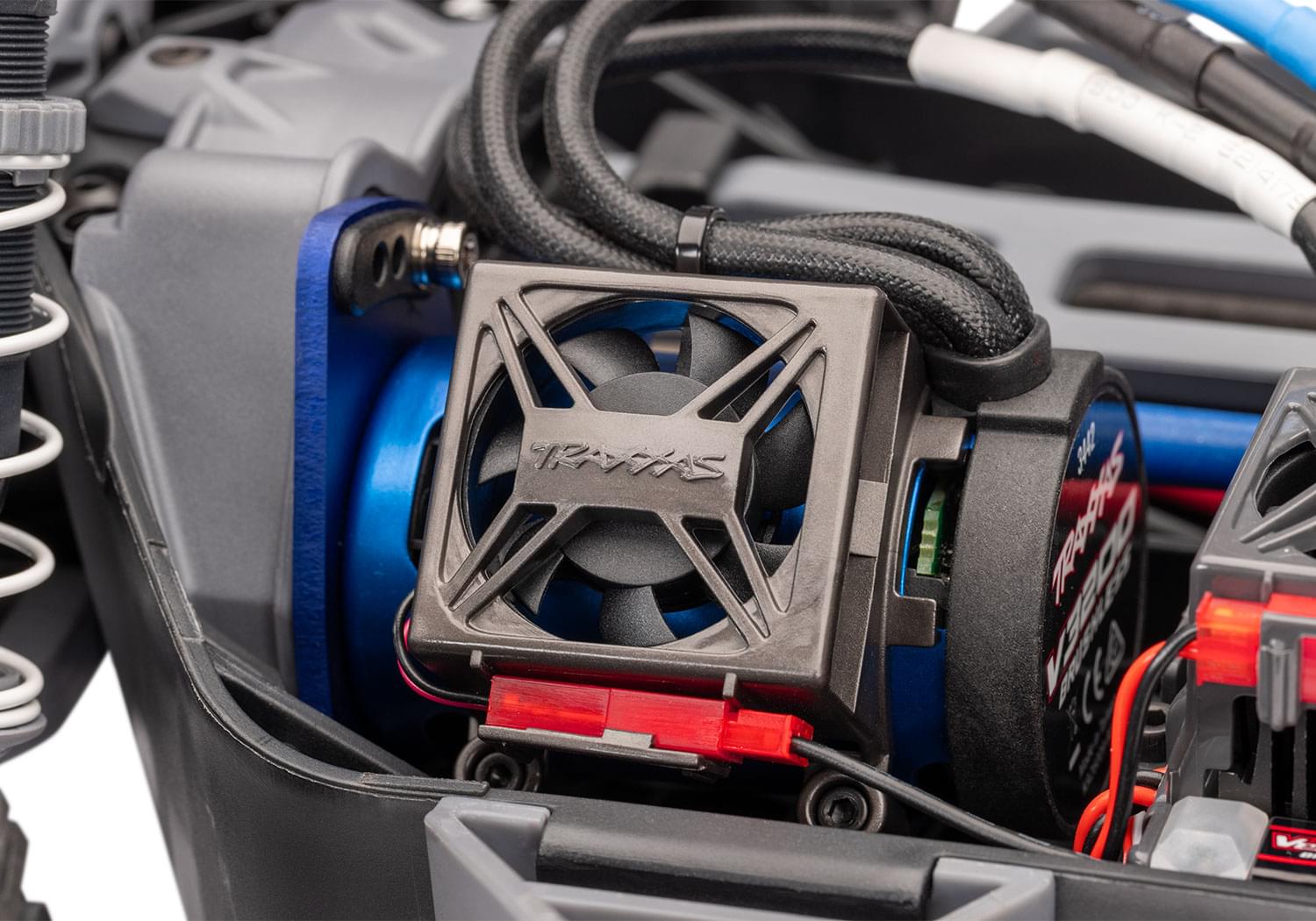 Traxxas Slash 4x4 VX3 Brushless vert 68454-4- - Breizh Modélisme.