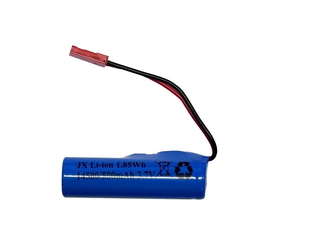 Batterie 3,7V 500 mAh JST - DF Models 6996 - Breizh Modélisme.