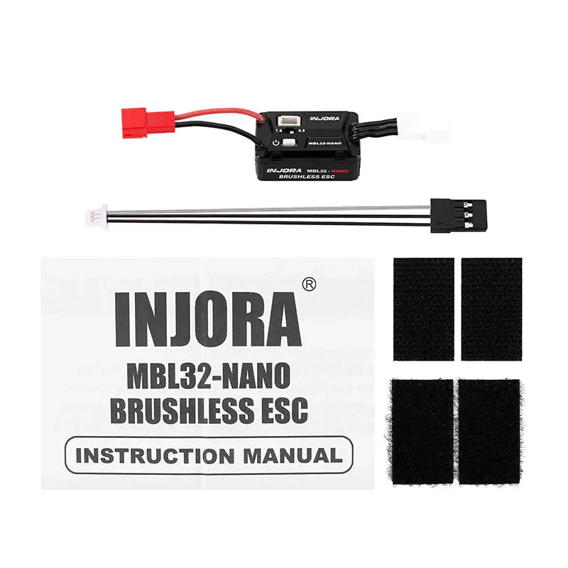 ESC brushless Injora MBL32-NANO pour 1/30 Axial SCX30
