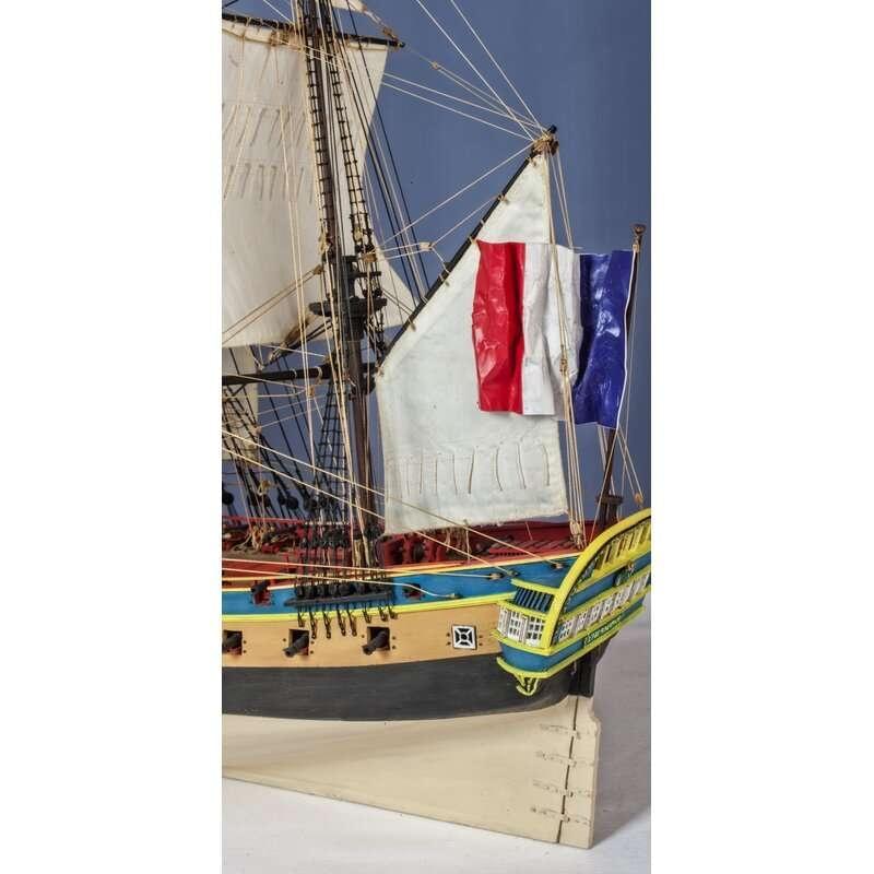 Maquette de bateau en bois 20173 Hermione Lafayette 1:72