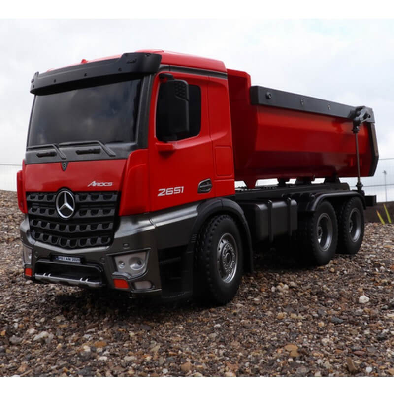 Camion Benne RC en Métal Mercedes LKW Kipper 1/14 - Amewi 22407
