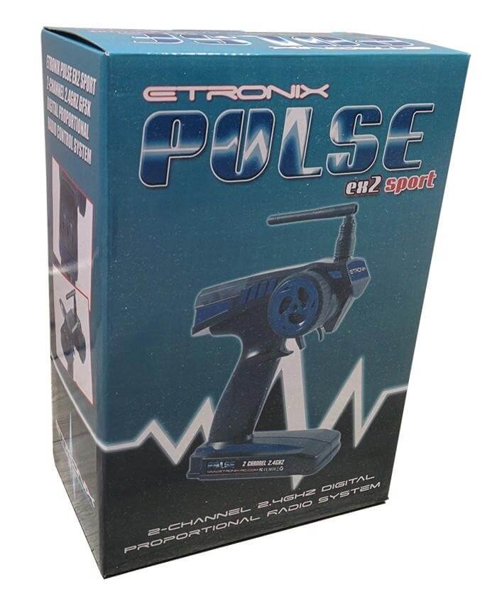 Radio 2 voies Voiture RC Etronix Pulse GFSK 2.4ghz - ET1060
