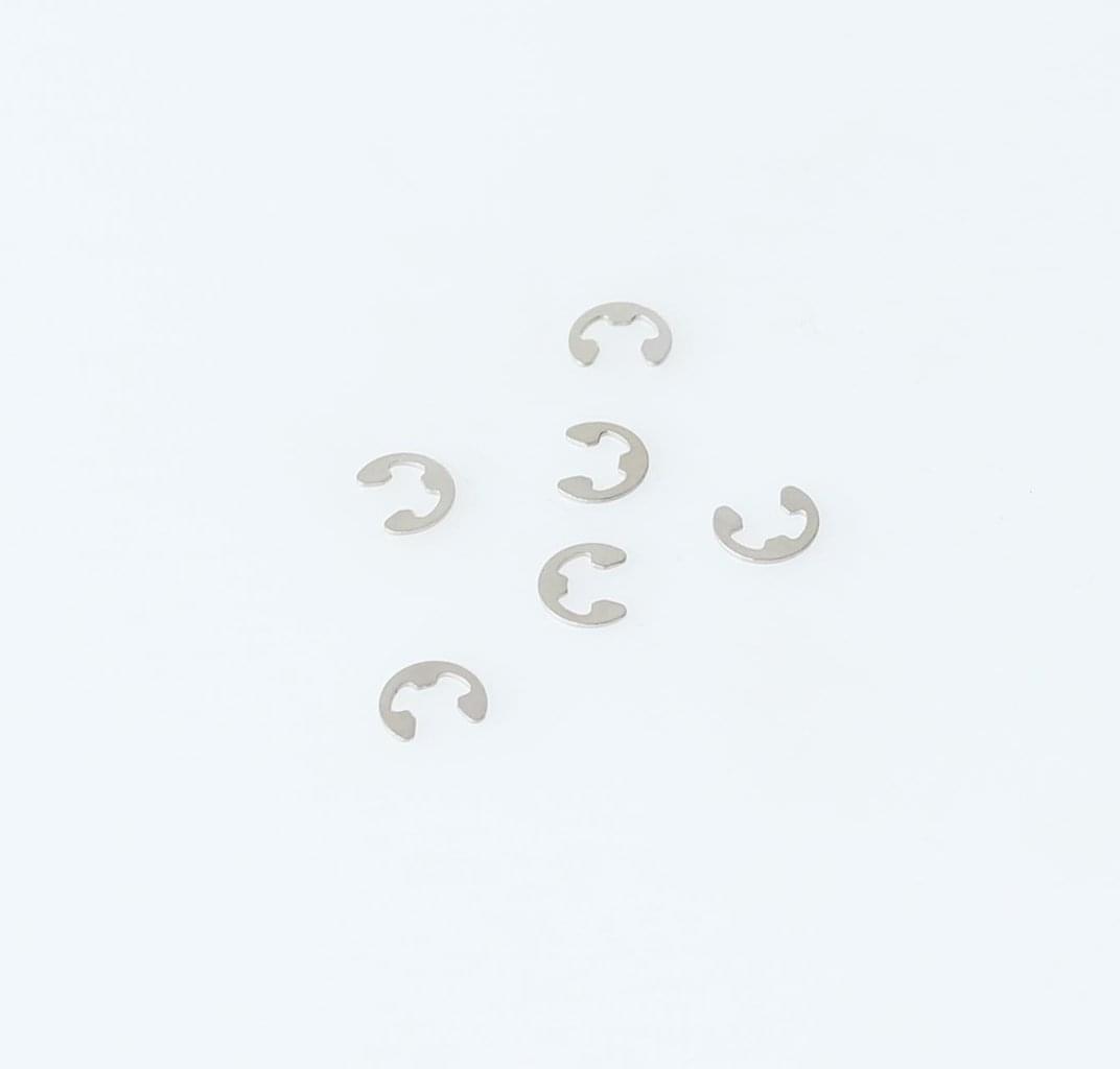 E-Clips 3mm (x6) - DF Models 7126 - Breizh Modélisme.