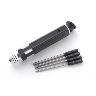 Multi tournevis hexagonal 1,5, 2, 2,5 et 3mm