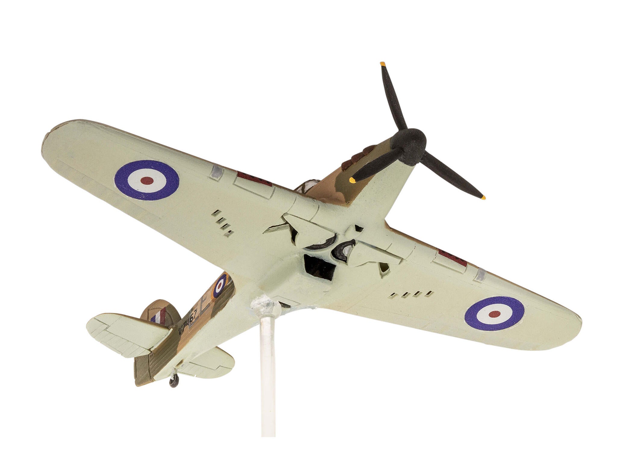 Maquette Revell Starter kit 77771 Spitfire Mk.Ia & Hurricane Mk.I avec accessoires de base