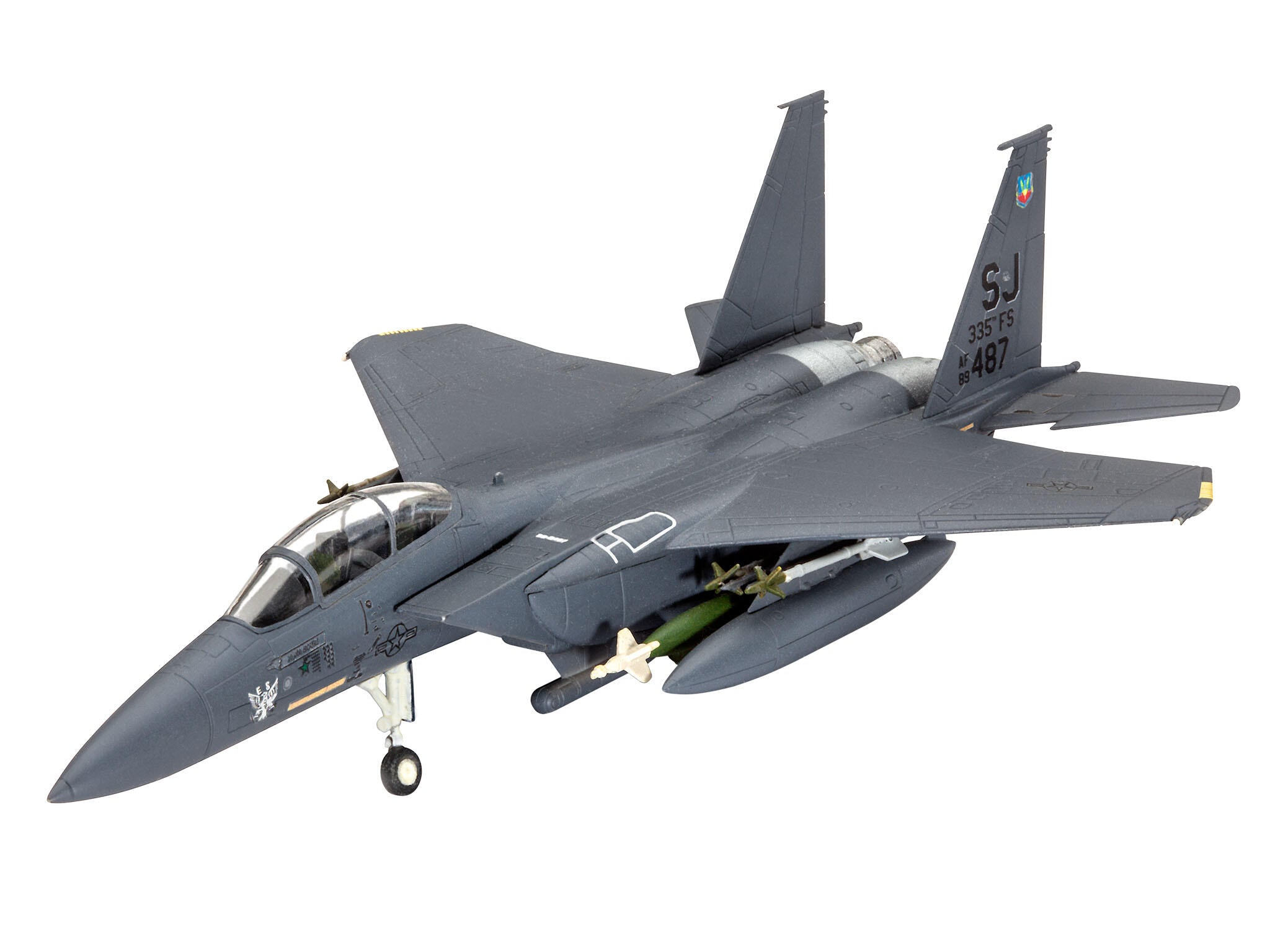 Maquette Revell Starter kit 73972 F-15E Strike Eagle & bombs avec accessoires de base
