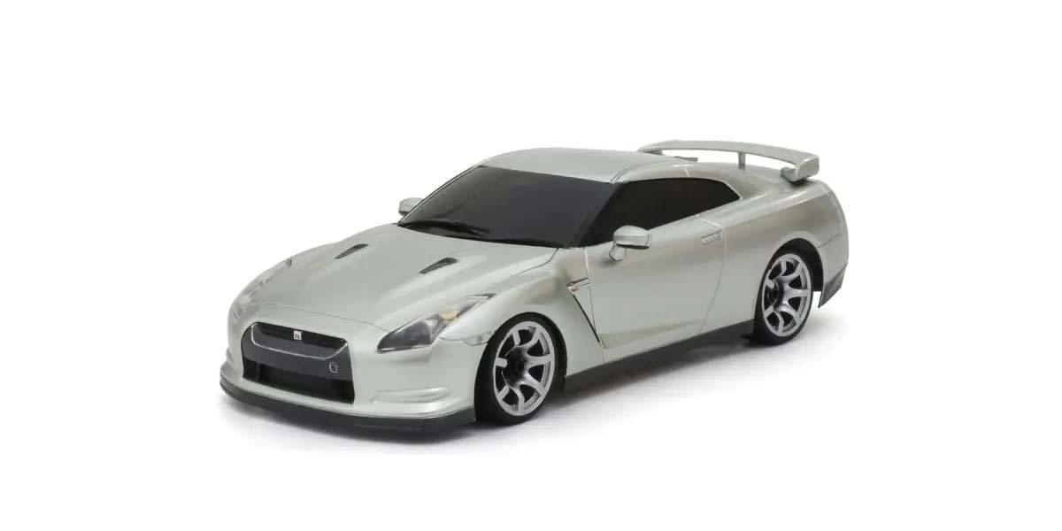 Kyosho First Mini-Z 1:28 Nissan GT-R R35 Silver - K.66608A - Breizh Modélisme.