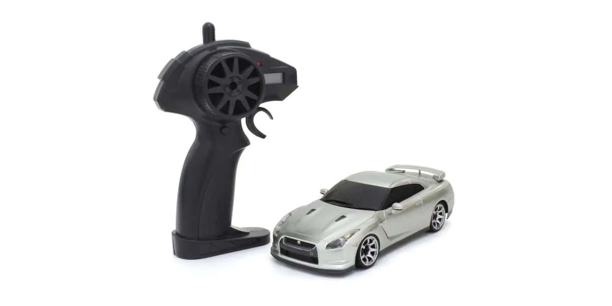 Kyosho First Mini-Z 1:28 Nissan GT-R R35 Silver - K.66608A - Breizh Modélisme.