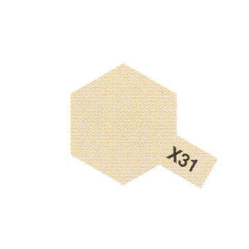 Peinture Acrylique Maquette X31 Titane Dore brillant - Tamiya 81531 -