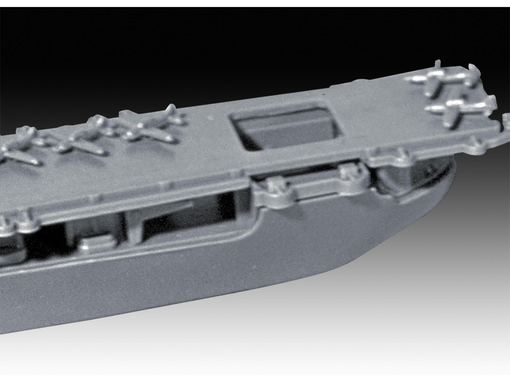 Maquette Revell Starter kit 75824 USS Enterprise CV-6 avec accessoires de base