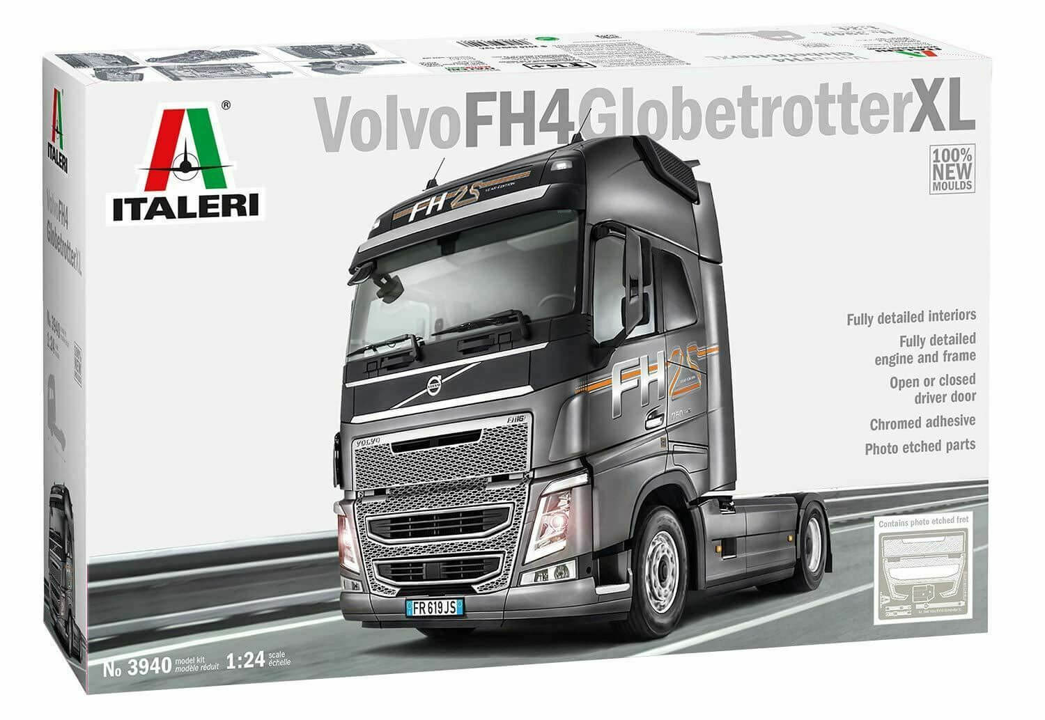 Maquette camion Volvo FH4 Globetrotter XL - Italeri 3940 - 1/24